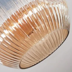Ripoll Plafonnier, Boule lumineuse Ambre, 1 lumière