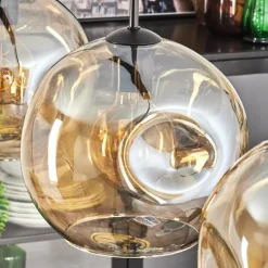 Ripoll Suspension Ambre, 3 lumières