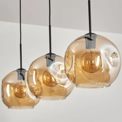Ripoll Suspension Ambre, 3 lumières