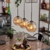 Ripoll Suspension Ambre, 3 lumières