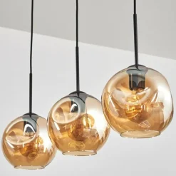 Ripoll Suspension Ambre, 3 lumières