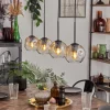 Ripoll Suspension Ambre, Clair, 4 lumières