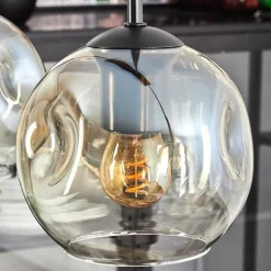 Ripoll Suspension Ambre, Clair, 4 lumières
