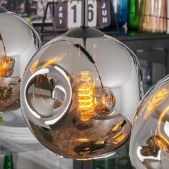 Ripoll Suspension Chrome, 3 lumières