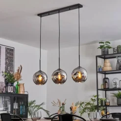 Ripoll Suspension Chrome, 3 lumières