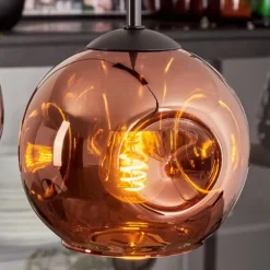 Ripoll Suspension Cuivré, 3 lumières
