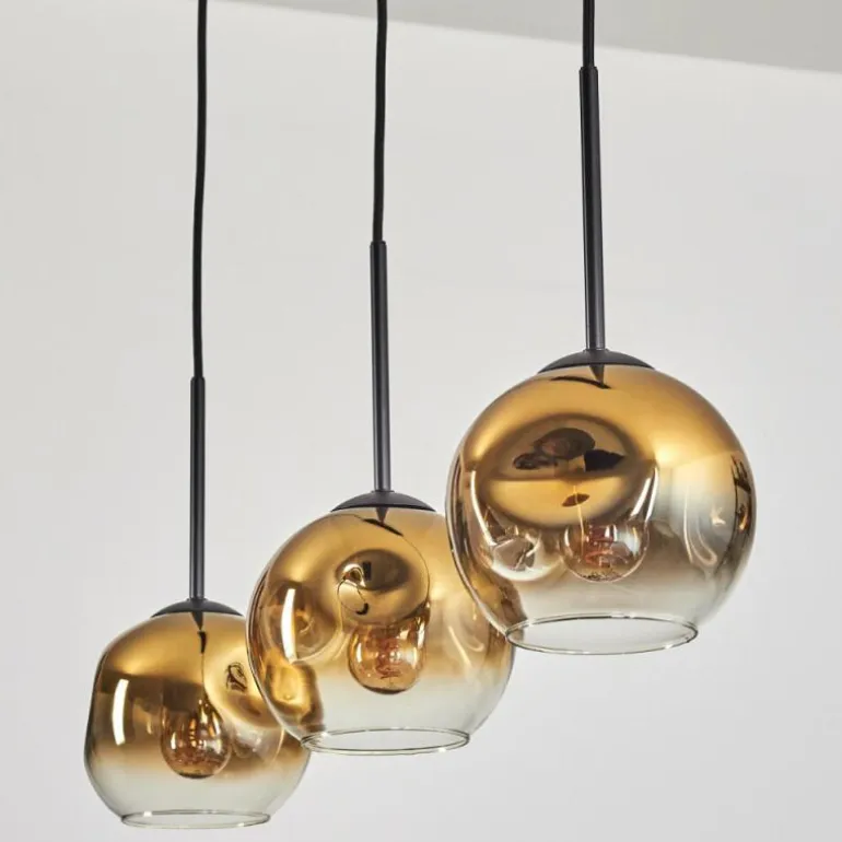 Ripoll Suspension Or, Clair, 3 lumières