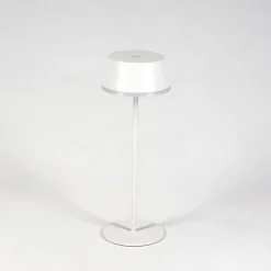 Romdrup Lampe de table d'extérieur, Lampe à poser LED Blanc, 1 lumière