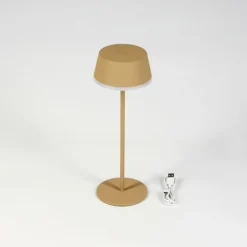 Romdrup Lampe de table d'extérieur, Lampe à poser LED Sable, 1 lumière