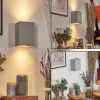 Rurup Luminaire Up & Down, Applique murale Gris, Argenté, 2 lumières