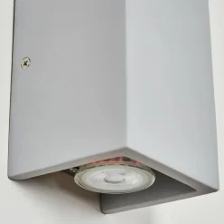 Rurup Luminaire Up & Down, Applique murale Gris, Argenté, 2 lumières