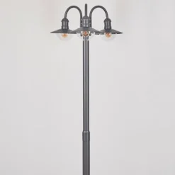 Réverbère Elima Anthracite, 3 lumières