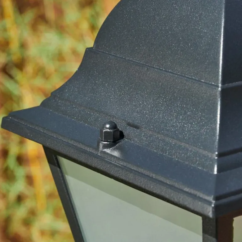 Réverbère Naofe Noir, 3 lumières