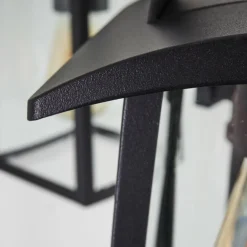 Réverbère Trosa Noir, 3 lumières