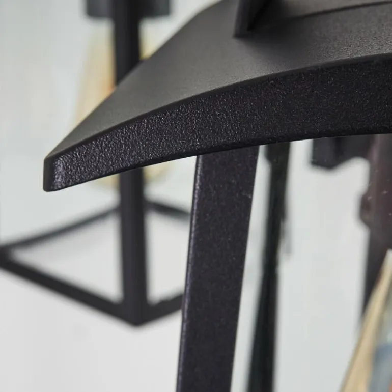 Réverbère Trosa Noir, 3 lumières