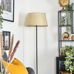 Sabadim Lampadaire beige, Écru, 1 lumière