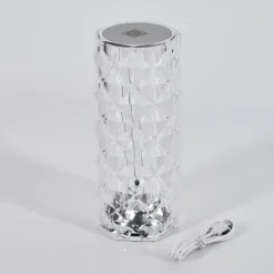 Salberget Lampe à poser LED Scintillant, Transparent, 1 lumière