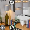 Salgadinho Lampe de table d'extérieur, Lampe à poser LED Blanc, 1 lumière