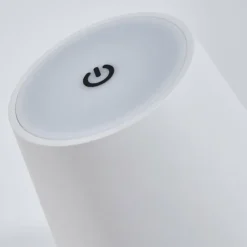 Salgadinho Lampe de table d'extérieur, Lampe à poser LED Blanc, 1 lumière