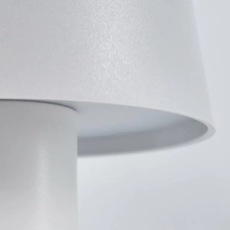 Salgadinho Lampe de table d'extérieur, Lampe à poser LED Blanc, 1 lumière