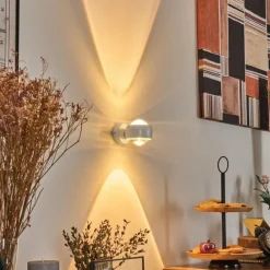 Sapri Luminaire Up & Down, Applique murale Blanc, 1 lumière