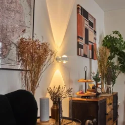 Sapri Luminaire Up & Down, Applique murale Blanc, 1 lumière