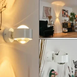 Sapri Luminaire Up & Down, Applique murale Blanc, 1 lumière