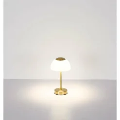 Sarima Lampe à poser Luminaires Globo Lighting LED Laiton, 1 lumière