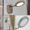 Sarnadinha Applique murale LED Nickel mat, 1 lumière
