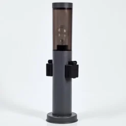 Sessa Borne lumineuse, Lampe à prise électrique, Eclairage de chemin Anthracite, 1 lumière