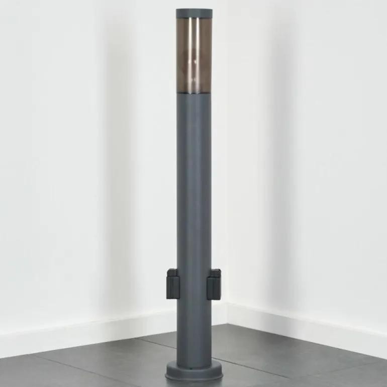 Sessa Lampe à prise électrique, Eclairage de chemin Anthracite, 1 lumière