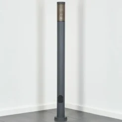 Sessa Lampe à prise électrique, Eclairage de chemin Anthracite, 1 lumière