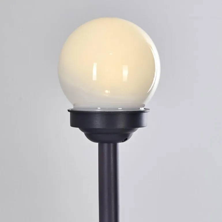 Set de 12 lampes de jardin Hakon LED Gris, 1 lumière