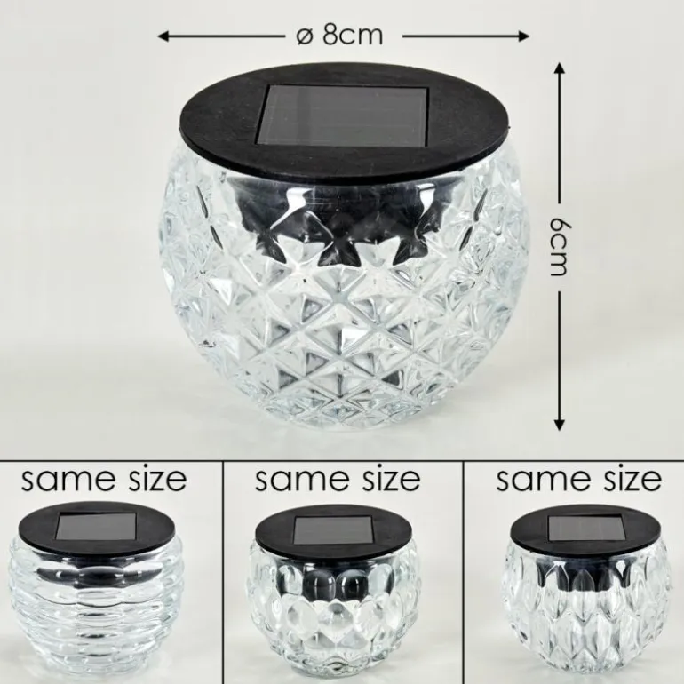 Set de 24 lampes solaires Benson LED Noir, 1 lumière