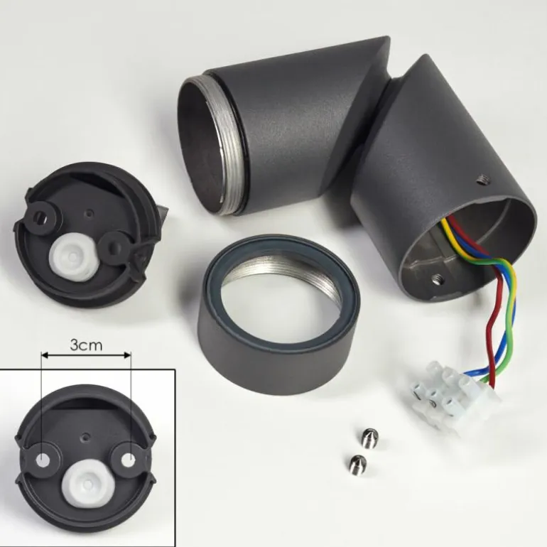 Silkeborg Lampe murale d´extérieur Anthracite, 1 lumière