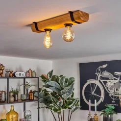 Skads Plafonnier, Spot de plafond Écru, Noir, 2 lumières
