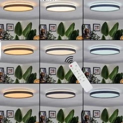 Sofo Plafonnier, Panel LED Blanc, 1 lumière, Télécommandes
