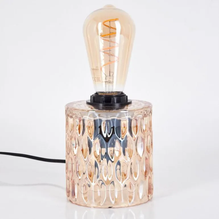 Sonhim Lampe à poser Ambre, Noir, 1 lumière