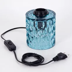Sonhim Lampe à poser Bleu, Noir, 1 lumière