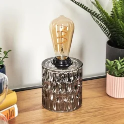 Sonhim Lampe à poser Fumée, Noir, 1 lumière