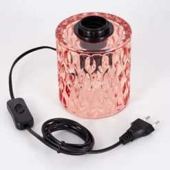Sonhim Lampe à poser Rose, Noir, 1 lumière