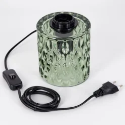 Sonhim Lampe à poser Vert, Noir, 1 lumière