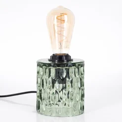 Sonhim Lampe à poser Vert, Noir, 1 lumière