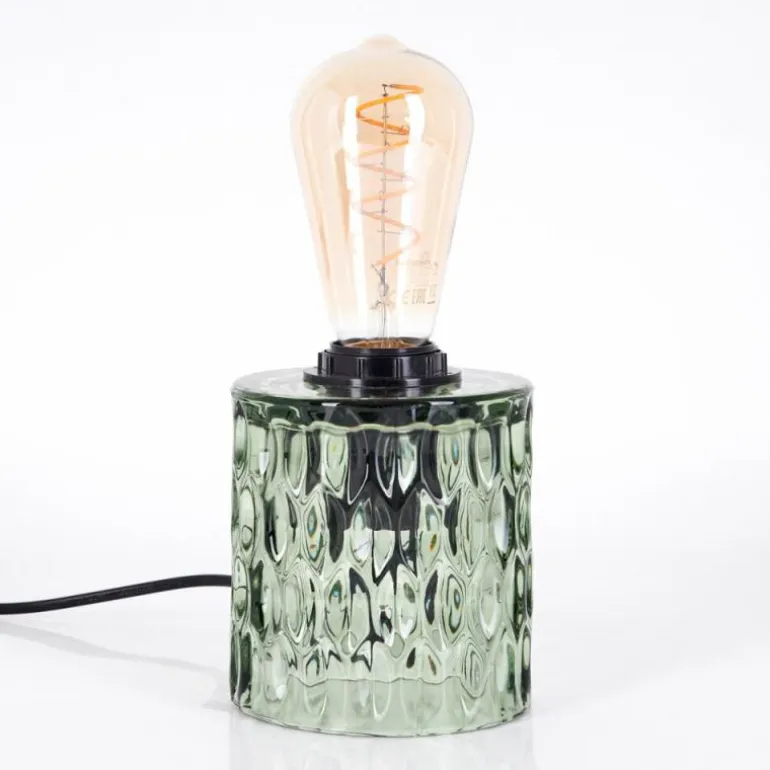 Sonhim Lampe à poser Vert, Noir, 1 lumière
