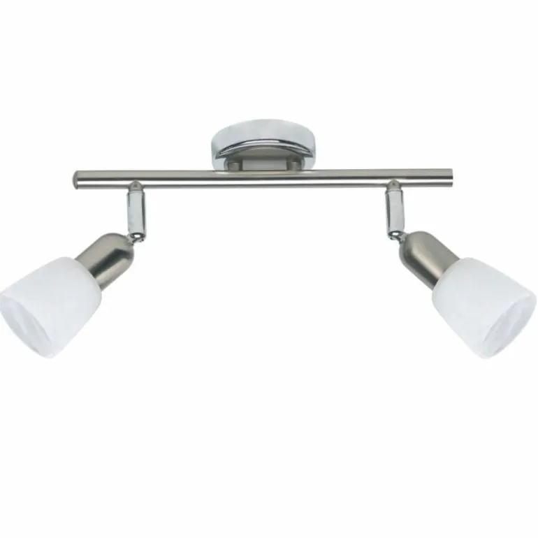 Spot de plafond Brilliant Sofia Fer, 2 lumières