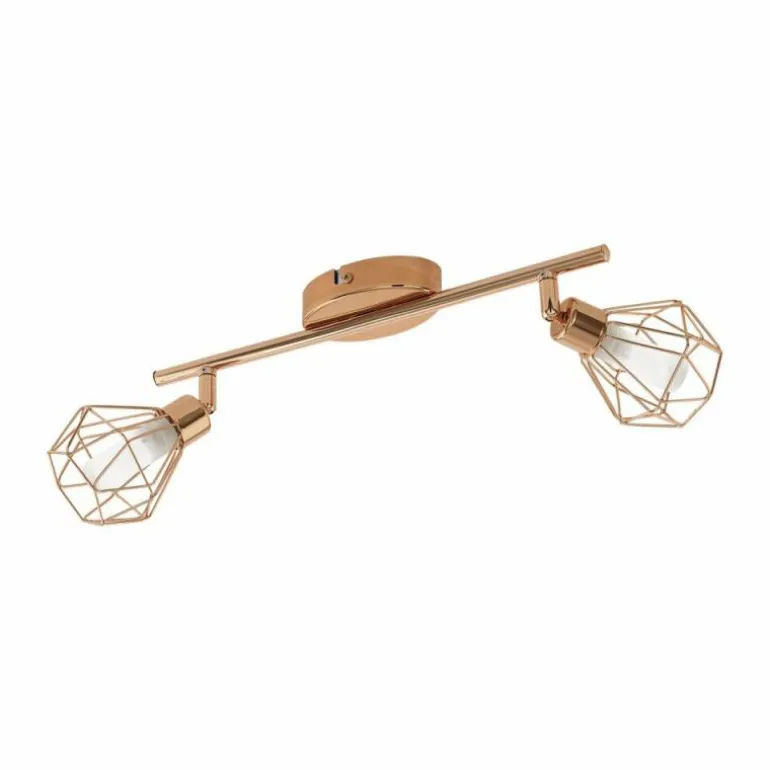Spot de plafond Eglo ZAPATA LED Cuivre, 2 lumières