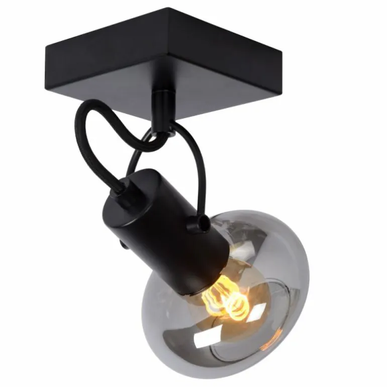 Spot de plafond Lucide MADEE Noir, 1 lumière