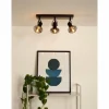 Spot de plafond Lucide MADEE Noir, 3 lumières