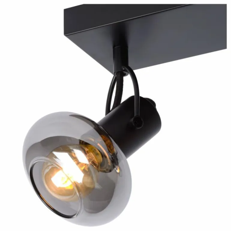 Spot de plafond Lucide MADEE Noir, 3 lumières