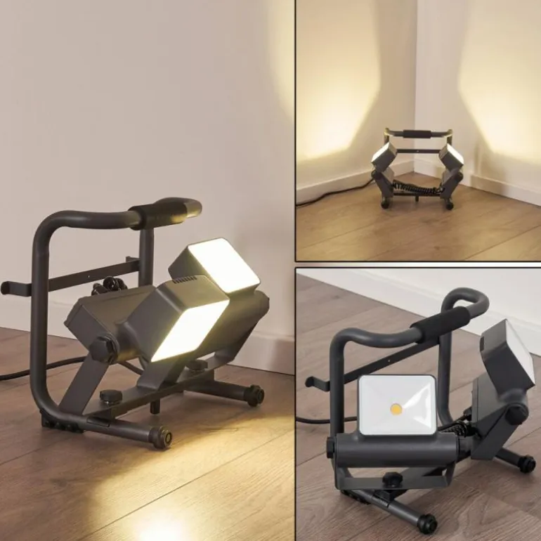 Spot d'extérieur Dyndved LED Gris, 2 lumières